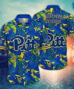Pittsburgh Panthers NCAA Flower Hawaii Shirt For Fans Ver 14
