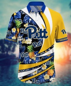 Pittsburgh Panthers NCAA Flower Hawaii Shirt For Fans Ver 17