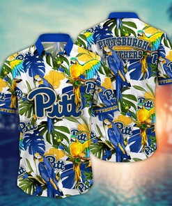 Pittsburgh Panthers NCAA Flower Hawaii Shirt For Fans Ver 2