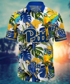 Pittsburgh Panthers NCAA Flower Hawaii Shirt For Fans Ver 2