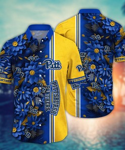 Pittsburgh Panthers NCAA Flower Hawaii Shirt For Fans Ver 3