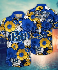 Pittsburgh Panthers NCAA Flower Hawaii Shirt For Fans Ver 35