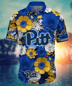 Pittsburgh Panthers NCAA Flower Hawaii Shirt For Fans Ver 35