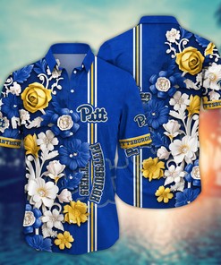 Pittsburgh Panthers NCAA Flower Hawaii Shirt For Fans Ver 36