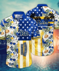 Pittsburgh Panthers NCAA Flower Hawaii Shirt For Fans Ver 7
