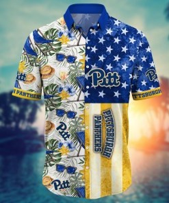 Pittsburgh Panthers NCAA Flower Hawaii Shirt For Fans Ver 7