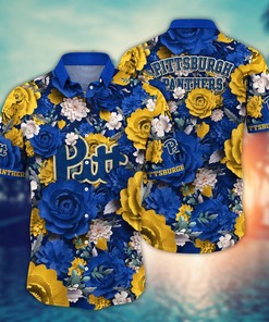 Pittsburgh Panthers NCAA Flower Hawaii Shirt For Fans Ver 8