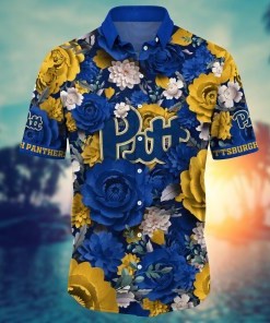 Pittsburgh Panthers NCAA Flower Hawaii Shirt For Fans Ver 8