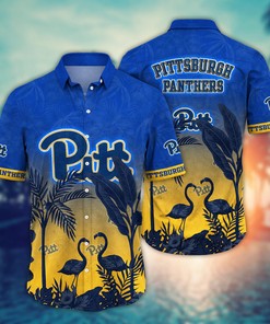 Pittsburgh Panthers NCAA Flower Hawaii Shirt For Fans Ver 9