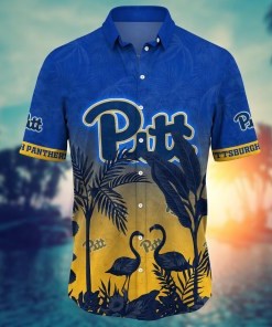 Pittsburgh Panthers NCAA Flower Hawaii Shirt For Fans Ver 9