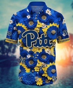Pittsburgh Panthers NCAA Hawaiian Shirt for This Summer Customize Shirt Any Team