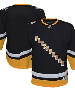 Pittsburgh Penguins 2021/22 Alternate Premier Jersey - Black Nhl