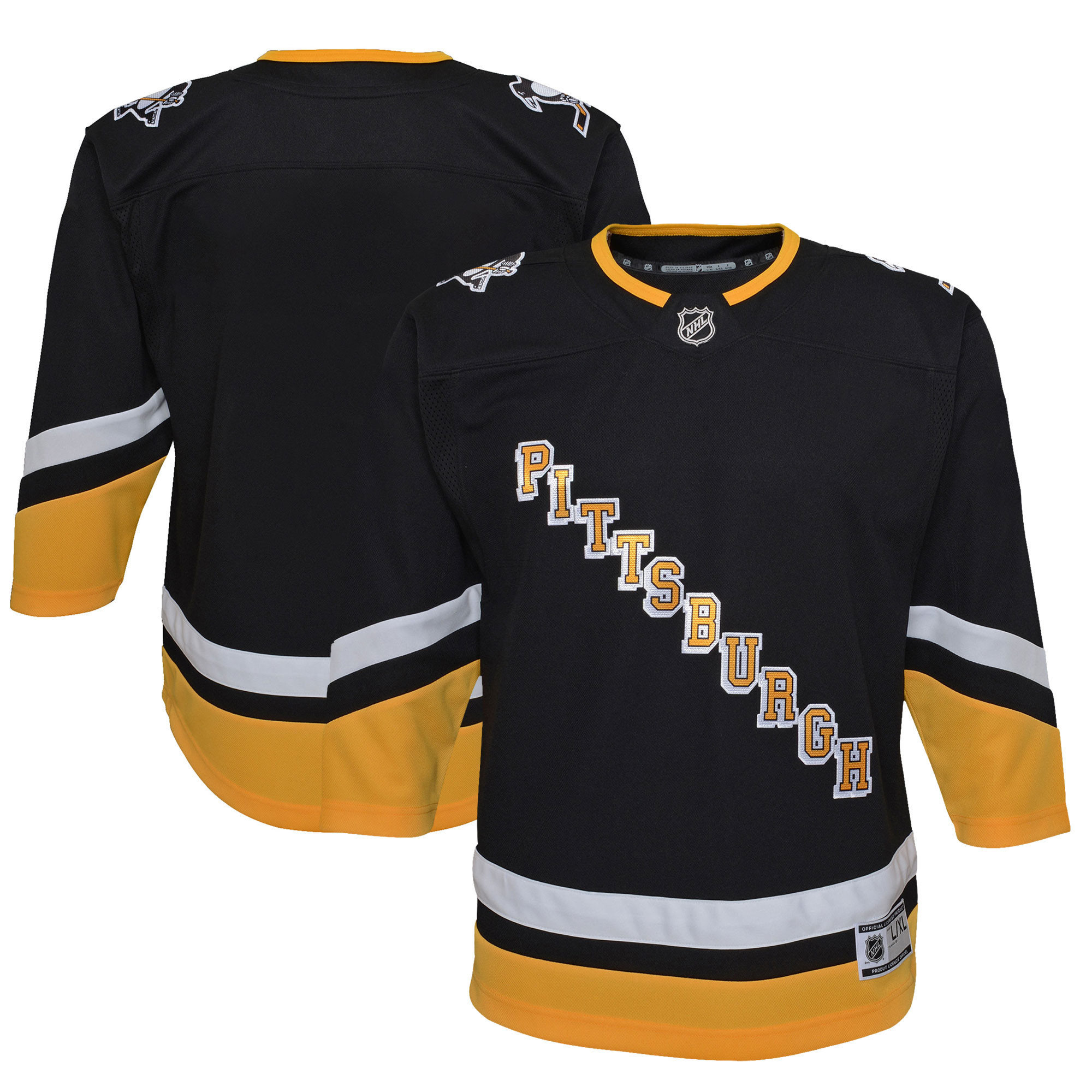 Pittsburgh Penguins 2021/22 Alternate Premier Jersey - Black Nhl