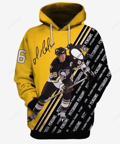 Pittsburgh Penguins 3D Hoodie Zip Hoodie 02