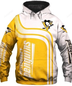 Pittsburgh Penguins 3D Hoodie Zip Hoodie 03