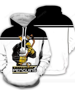 Pittsburgh Penguins 3D Hoodie Zip Hoodie 07