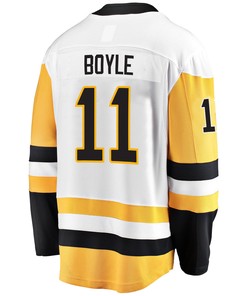 Pittsburgh Penguins Brian Boyle 11 Away 2022 Stanley Cup Final Breakaway Men Jersey - White