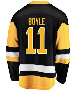 Pittsburgh Penguins Brian Boyle 11 Home 2022 Stanley Cup Final Breakaway Men Jersey - Black