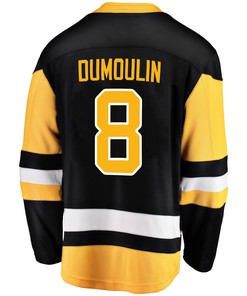Pittsburgh Penguins Brian Dumoulin 8 Home 2022 Stanley Cup Final Breakaway Men Jersey - Black