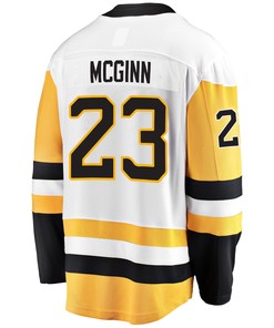 Pittsburgh Penguins Brock McGinn 23 Away 2022 Stanley Cup Final Breakaway Men Jersey - White