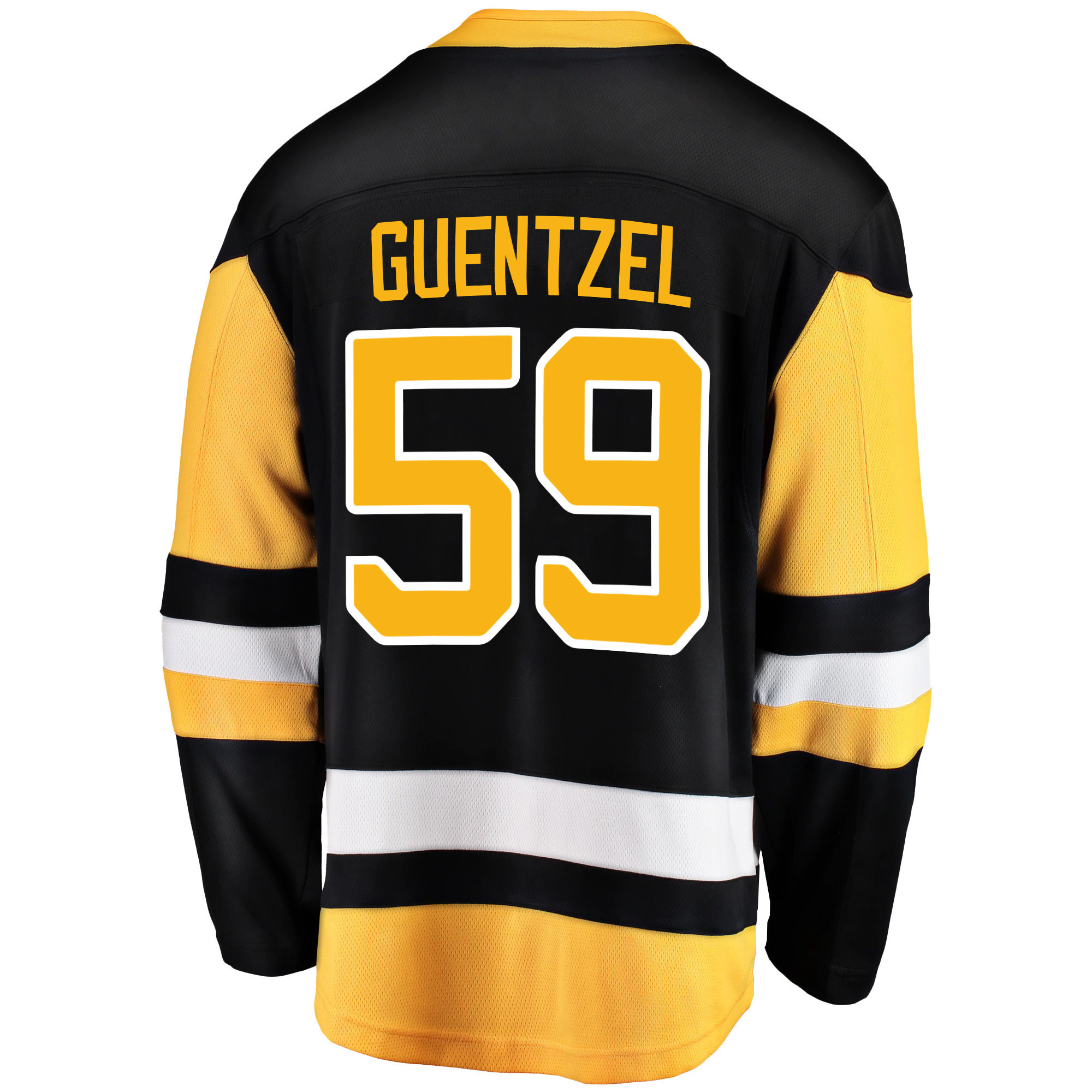 Pittsburgh Penguins Jake Guentzel 59 Home 2022 Stanley Cup Final Breakaway Men Jersey - Black