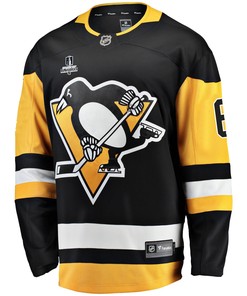 Pittsburgh Penguins John Marino 6 Home 2022 Stanley Cup Final Breakaway Men Jersey - Black