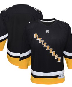 Pittsburgh Penguins Preschool 2021/22 Alternate Replica Jersey - Black Nhl
