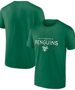 Pittsburgh Penguins St. Patrick's Day Celtic Knot T-Shirt - Kelly Green