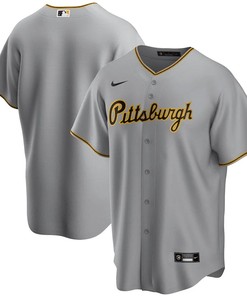 Pittsburgh Pirates Away Men Jersey - Gray