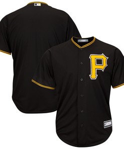 Pittsburgh Pirates Big & Tall Replica Team Jersey - Black Mlb
