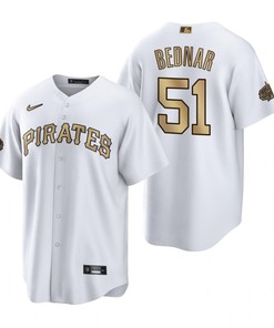 Pittsburgh Pirates David Bednar White 2022-23 All-Star Game Jersey