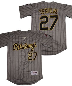 Pittsburgh Pirates Kent Tekulve #27 2020 Mlb Dark Grey Jersey