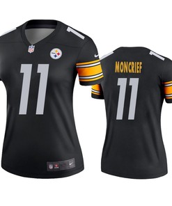 Pittsburgh Steelers #11 Donte Moncrief Black Legend Jersey - Womens