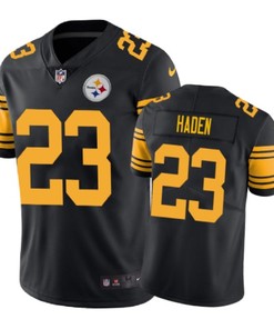 Pittsburgh Steelers #23 Joe Haden Nike Color Rush Black Jersey