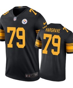 Pittsburgh Steelers #79 Javon Hargrave Nike Color Rush Black Jersey