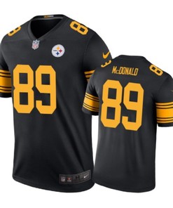 Pittsburgh Steelers #89 Vance Mcdonald Nike Color Rush Black Jersey