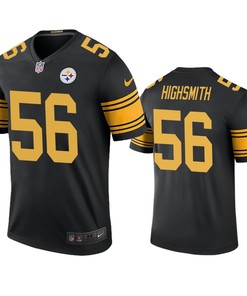 Pittsburgh Steelers Alex Highsmith Black Color Rush Legend Jersey