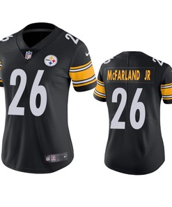 Pittsburgh Steelers Anthony Mcfarland Jr. Black Vapor Untouchable Limited Jersey