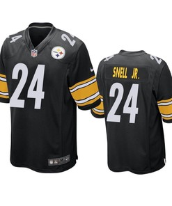 Pittsburgh Steelers Benny Snell Jr. 2019 Nfl Draft Black Game Jersey