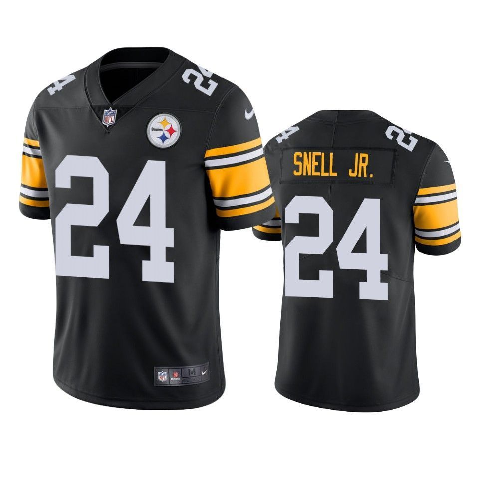 Pittsburgh Steelers Benny Snell Jr. 2019 Nfl Draft Black Vapor Limited Jersey
