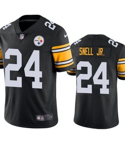 Pittsburgh Steelers Benny Snell Jr. 2019 Nfl Draft Black Vapor Limited Jersey