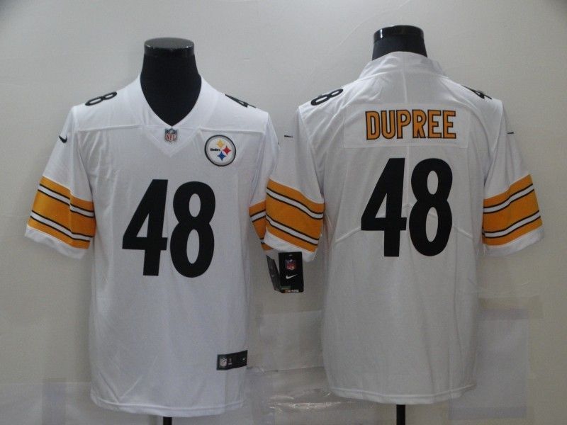 Pittsburgh Steelers Bud Dupree #48 Nfl 2020 White Jersey