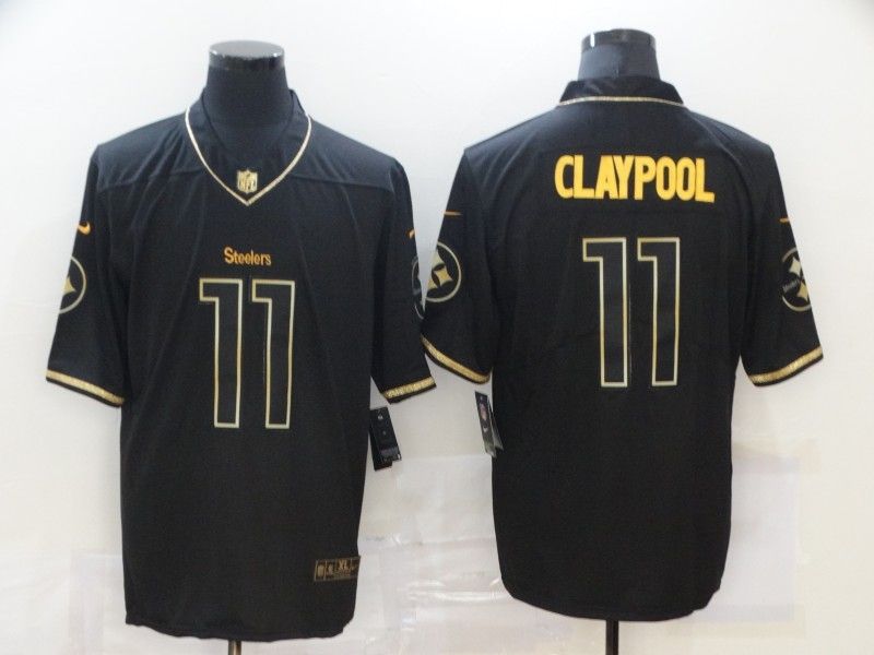 Pittsburgh Steelers Chase Claypool #11 Nfl 2020 New Arrival Black Jersey