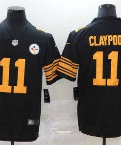Pittsburgh Steelers Chase Claypool #11 Nfl 2020 New Arrival Black Jersey