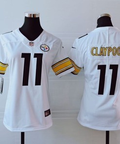 Pittsburgh Steelers Chase Claypool #11 Nfl 2020 White Womens Jersey