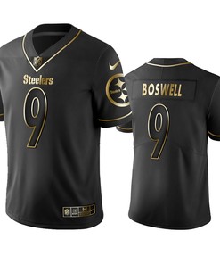 Pittsburgh Steelers Chris Boswell Black Golden Edition 2019 Vapor Untouchable Limited Jersey - Mens