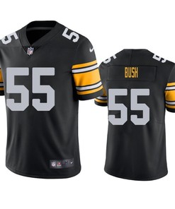 Pittsburgh Steelers Devin Bush 2019 Nfl Draft Black Alternate Vapor Limited Jersey