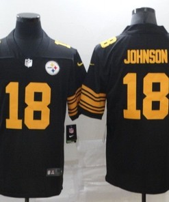 Pittsburgh Steelers Diontae Johnson #18 Nfl 2020 Black Jersey