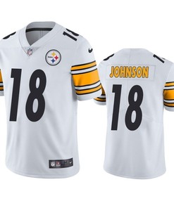 Pittsburgh Steelers Diontae Johnson 2019 Nfl Draft White Vapor Limited Jersey