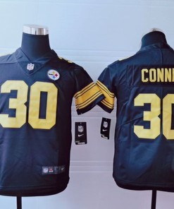 Pittsburgh Steelers James Conner #30 Nfl 2020 Black Jersey